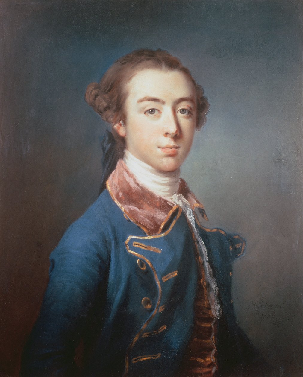 Topham Beauclerk (1739-80) (pastell på papir) av Francis Cotes