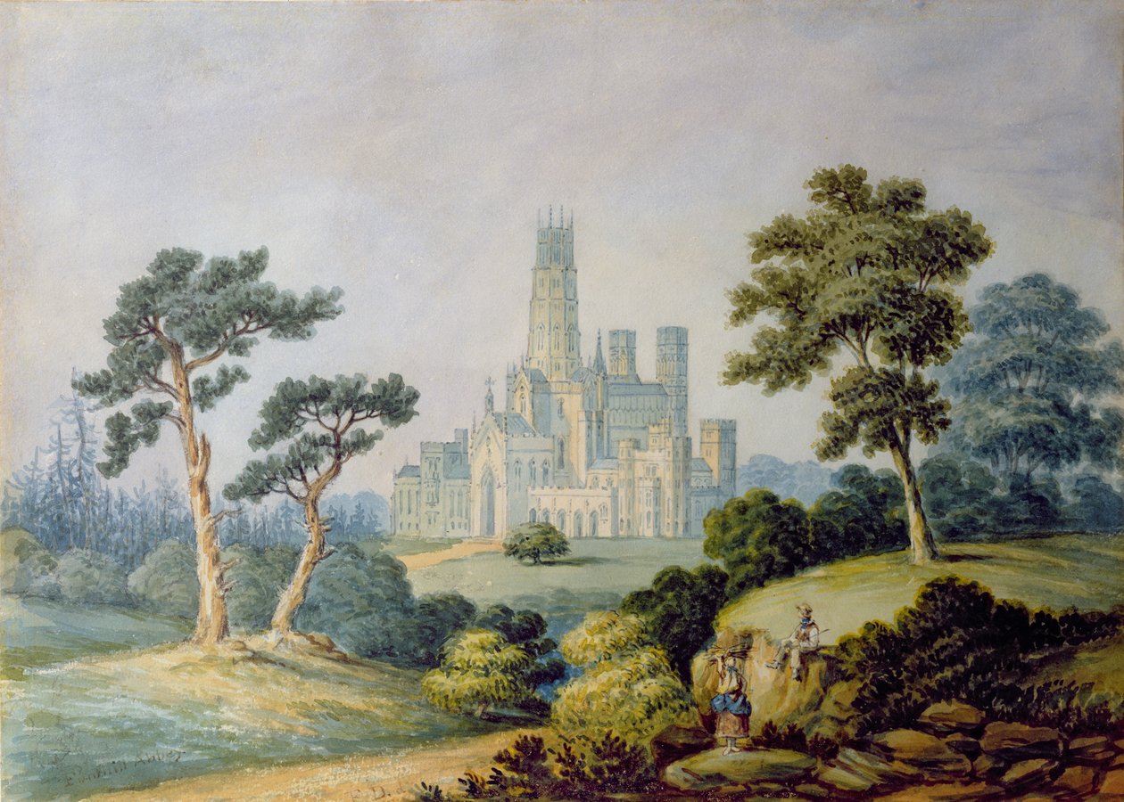 Fonthill Abbey av Francis Danby