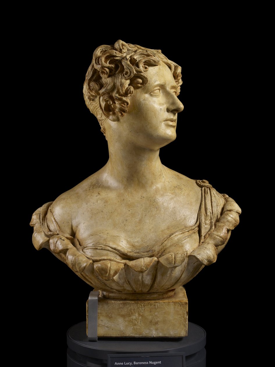 Byste av Anne Lucy, Barones Nugent, 1819-1820 (gips) av Francis Legatt Chantrey