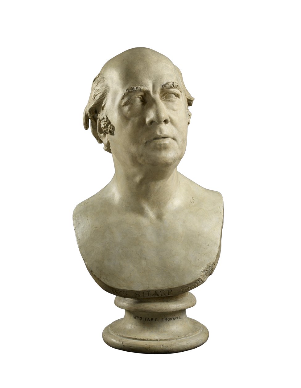 Byste av William Sharp, 1813 (gips) av Francis Legatt Chantrey