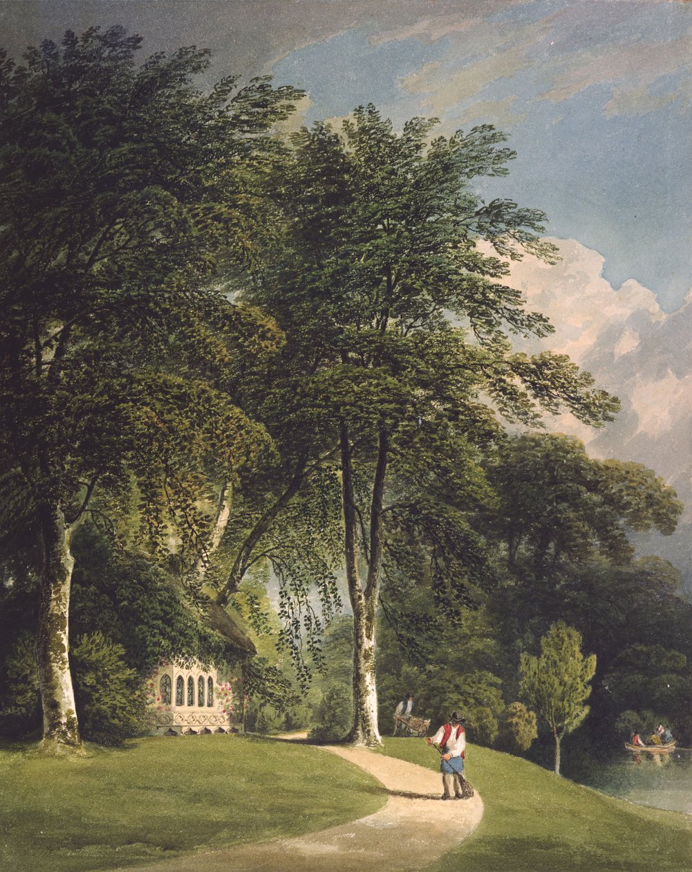 Stourhead, Wilts av Francis Nicholson