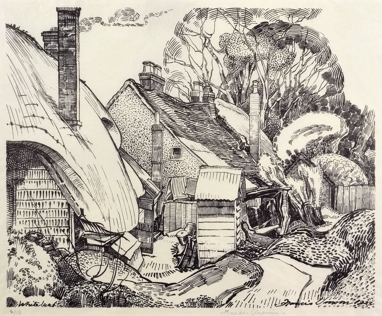 Whiteleaf av Francis Sydney Unwin