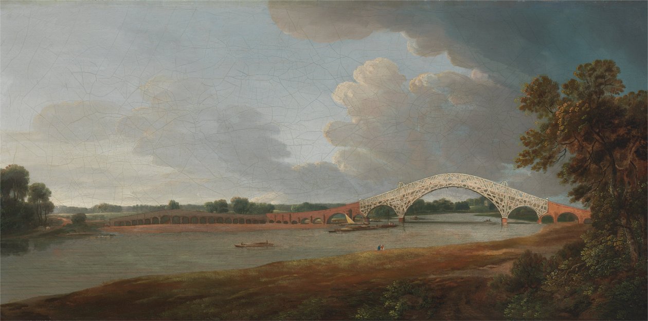 Gamle Walton Bridge av Francis Towne