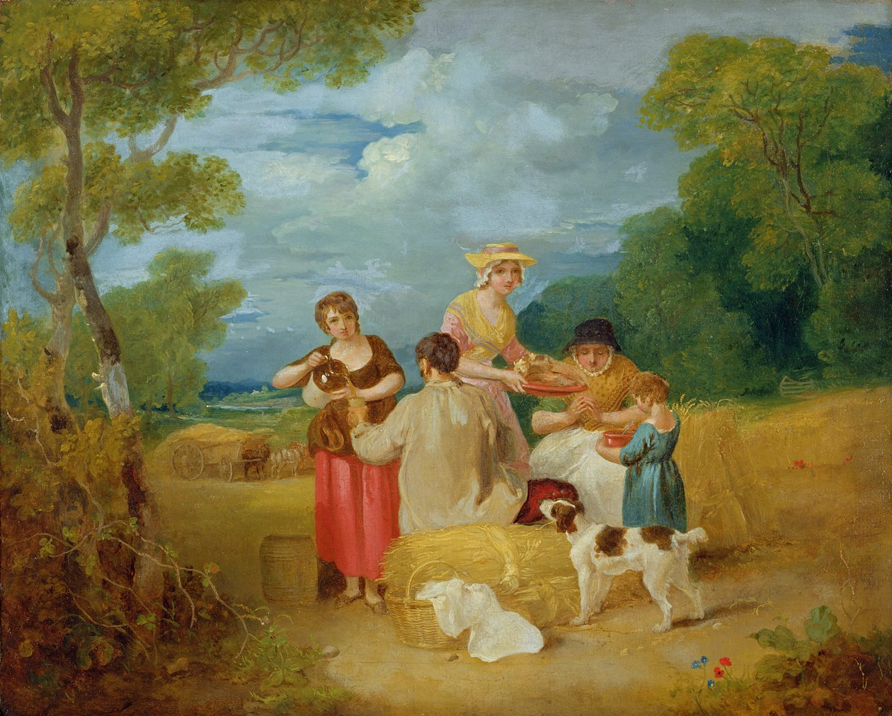 Middag, 1799 av Francis Wheatley