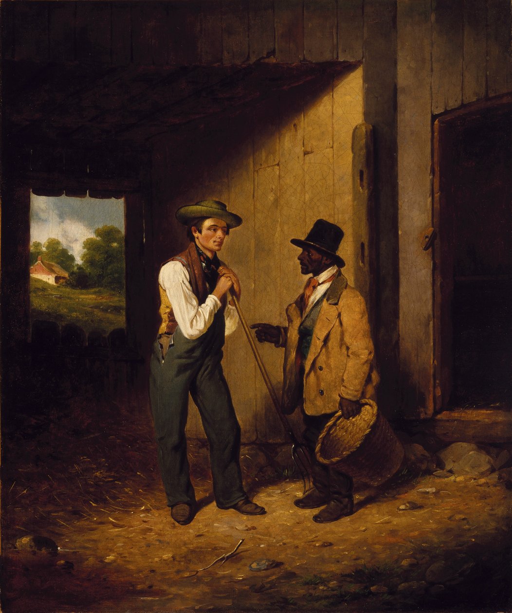 All Talk and No Work av Francis William Edmonds