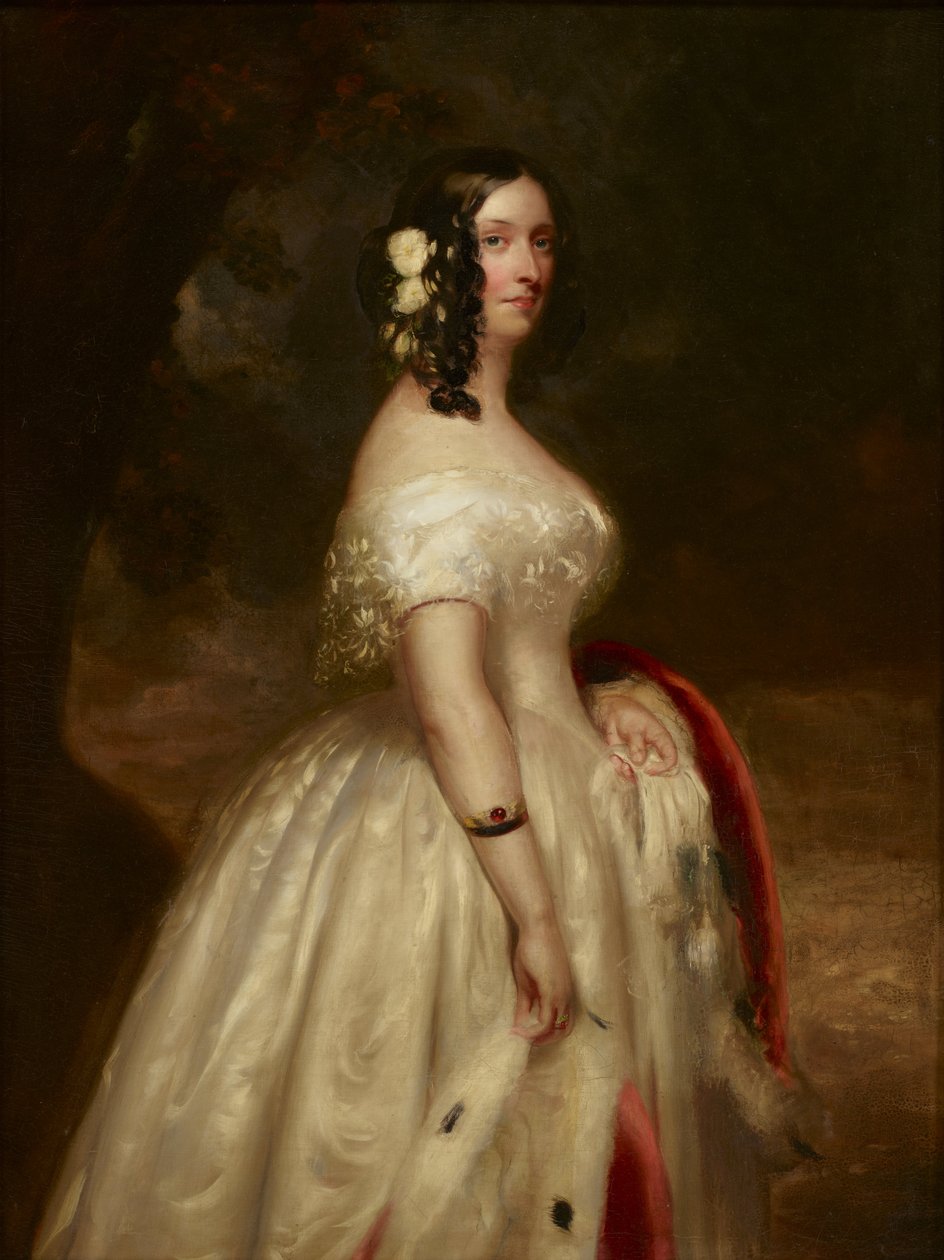 Portrett av en dame av Francis Xavier Winterhalter