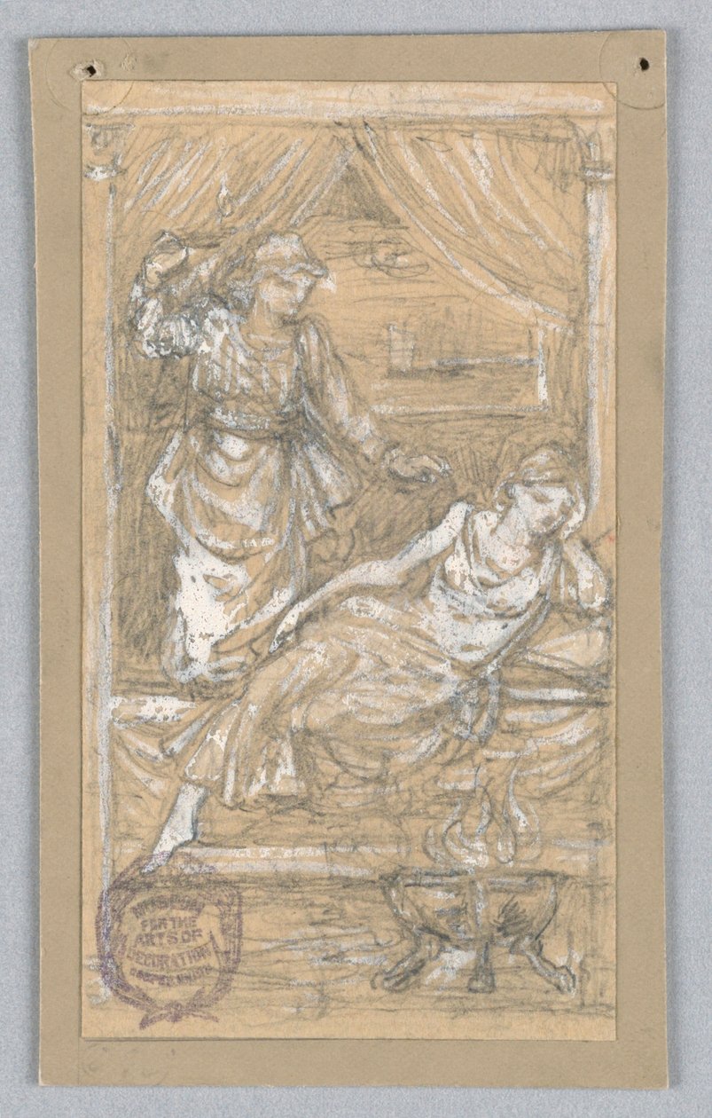 Klassisk scene av Francis Augustus Lathrop