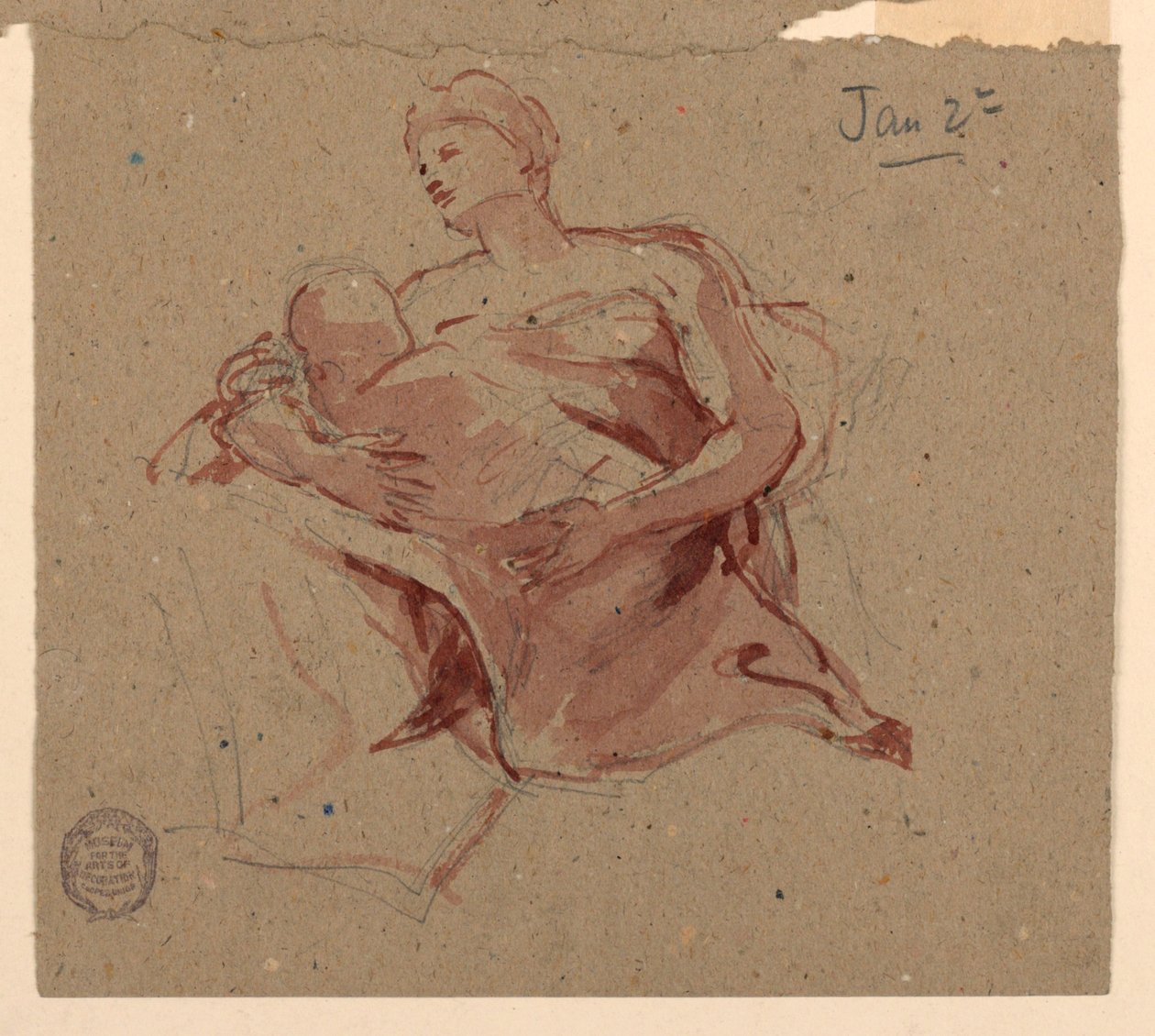 Studie for «Charity», St. Bartholomew