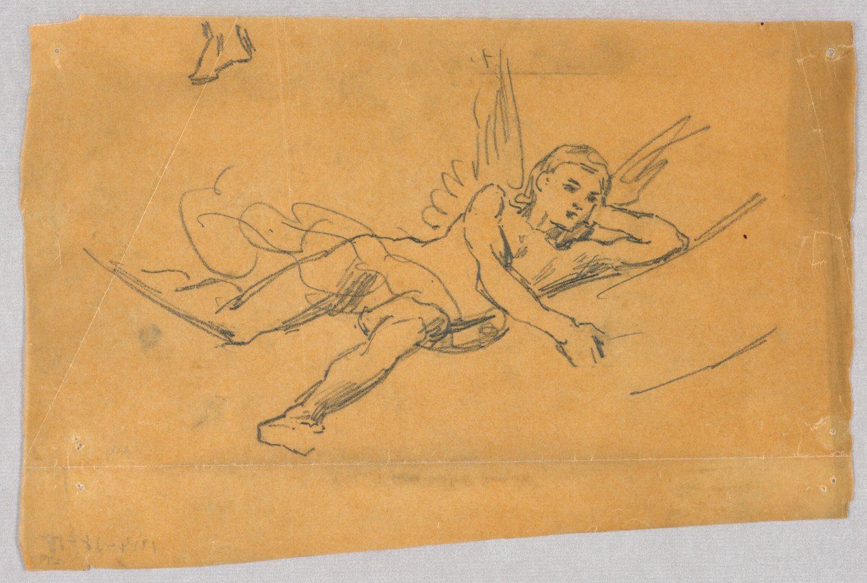 Studie for "Zodiac" av Francis Augustus Lathrop