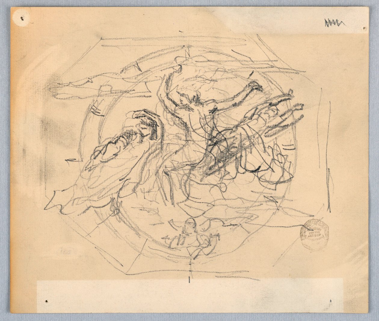 Studie for "Zodiac" av Francis Augustus Lathrop