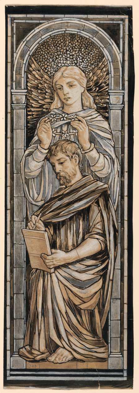 Studie for Goddard Memorial Window, i St. John