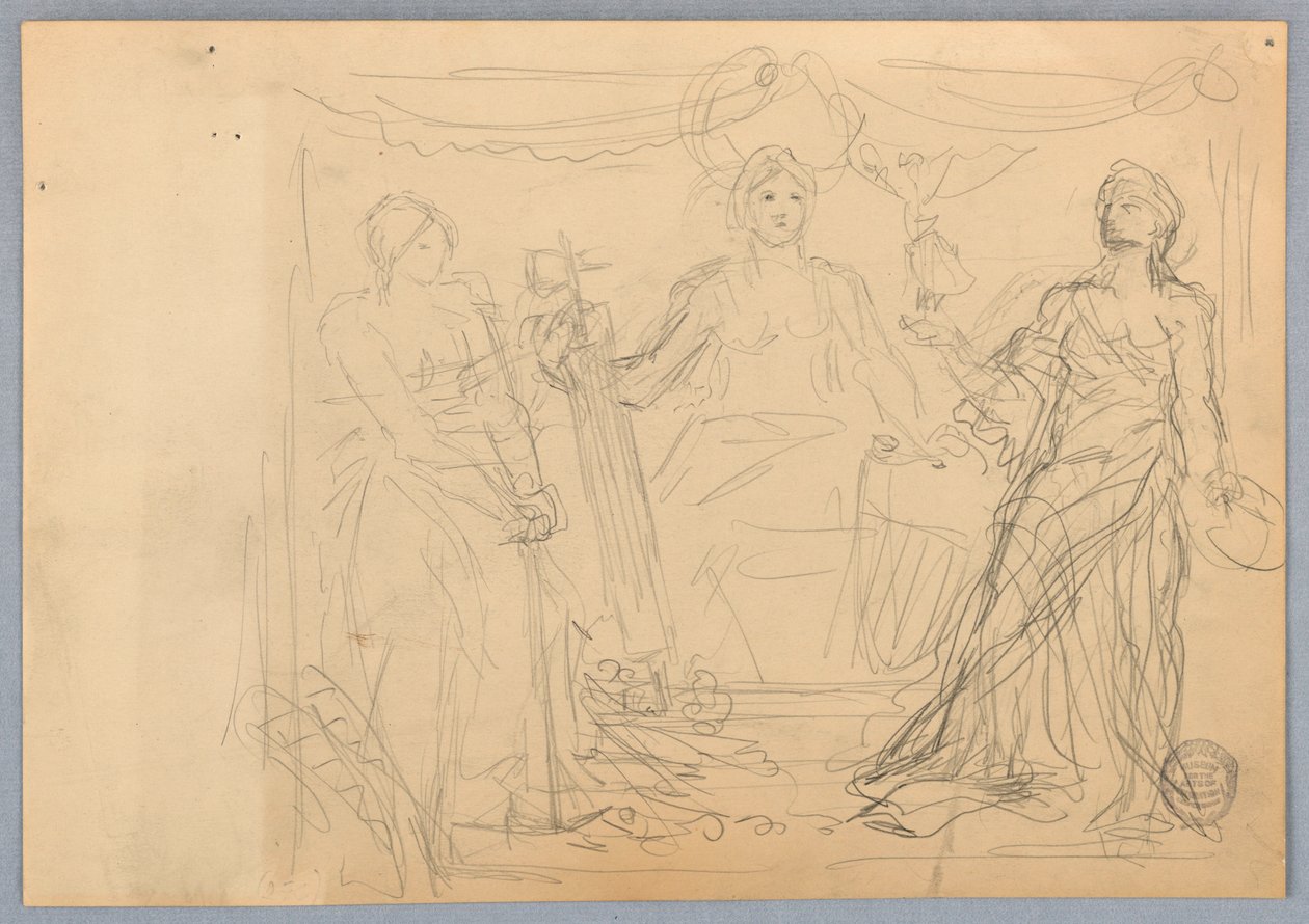 Symbolske figurer av Francis Augustus Lathrop