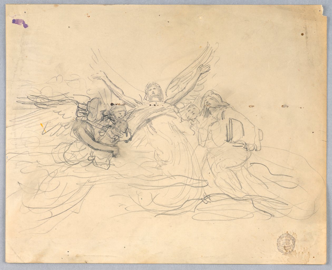 Tilbeder engler av Francis Augustus Lathrop