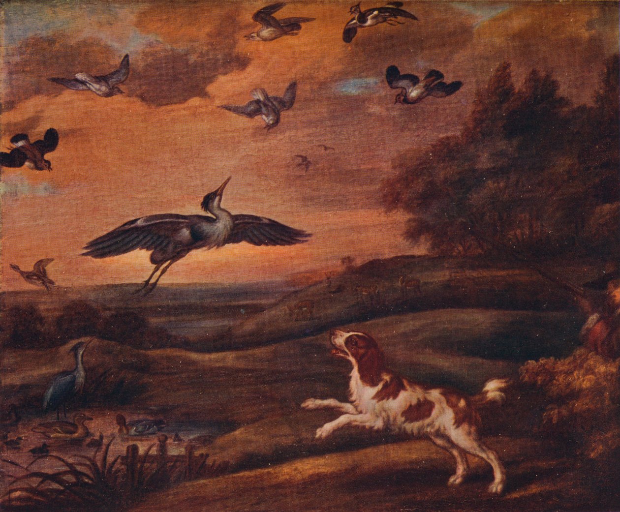 Skyting Plover, sent på 1600-tallet, 1922 av Francis Barlow