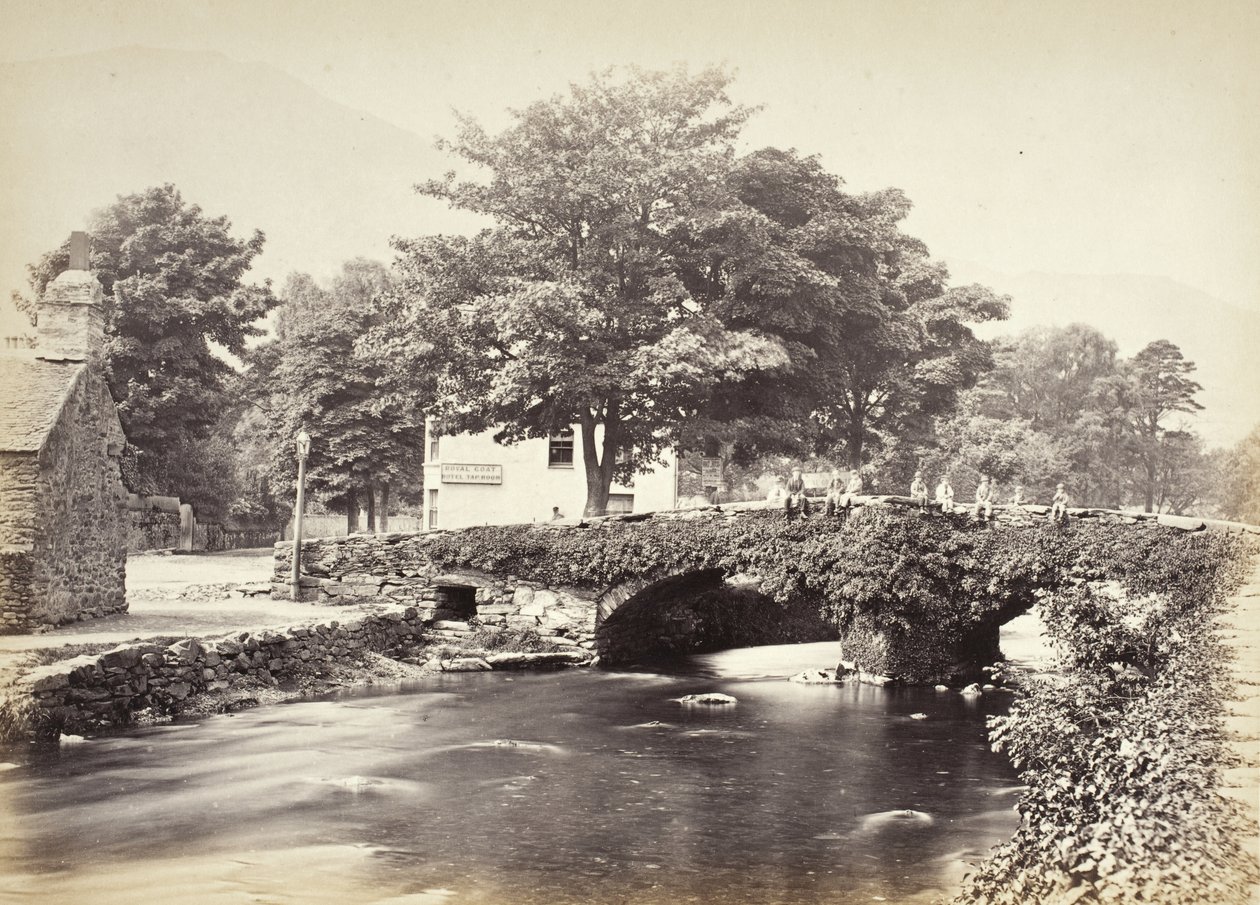 Beddgelert, broen og Moel Hebog, nr. 3 (518) av Francis Bedford