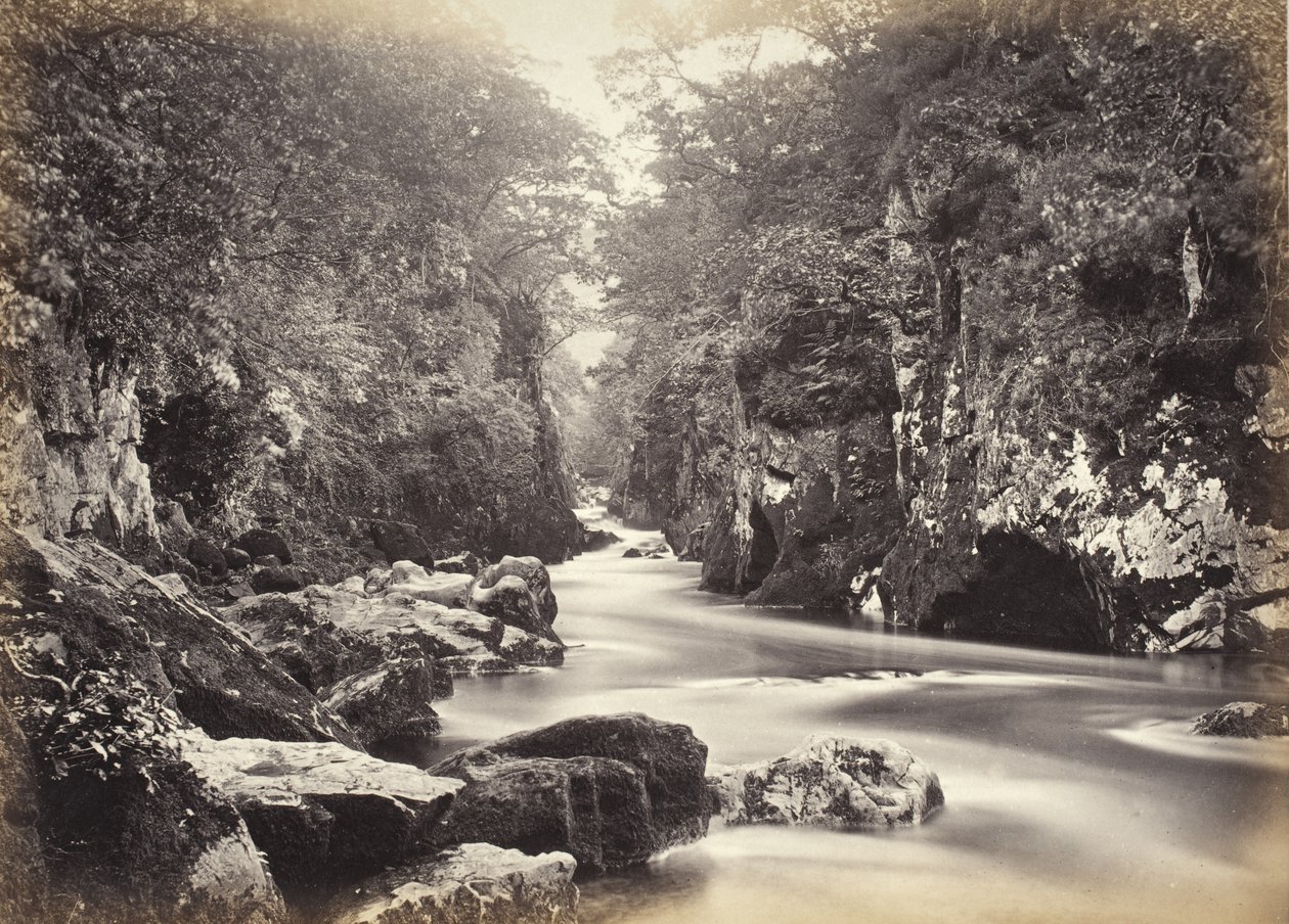 Bettws-y-Coed, den vakre dalen (698) av Francis Bedford