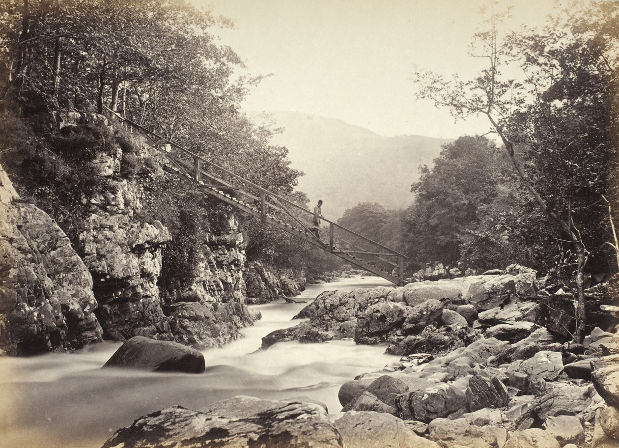 Bettws-y-Coed, gruvearbeiderens bro (693) av Francis Bedford