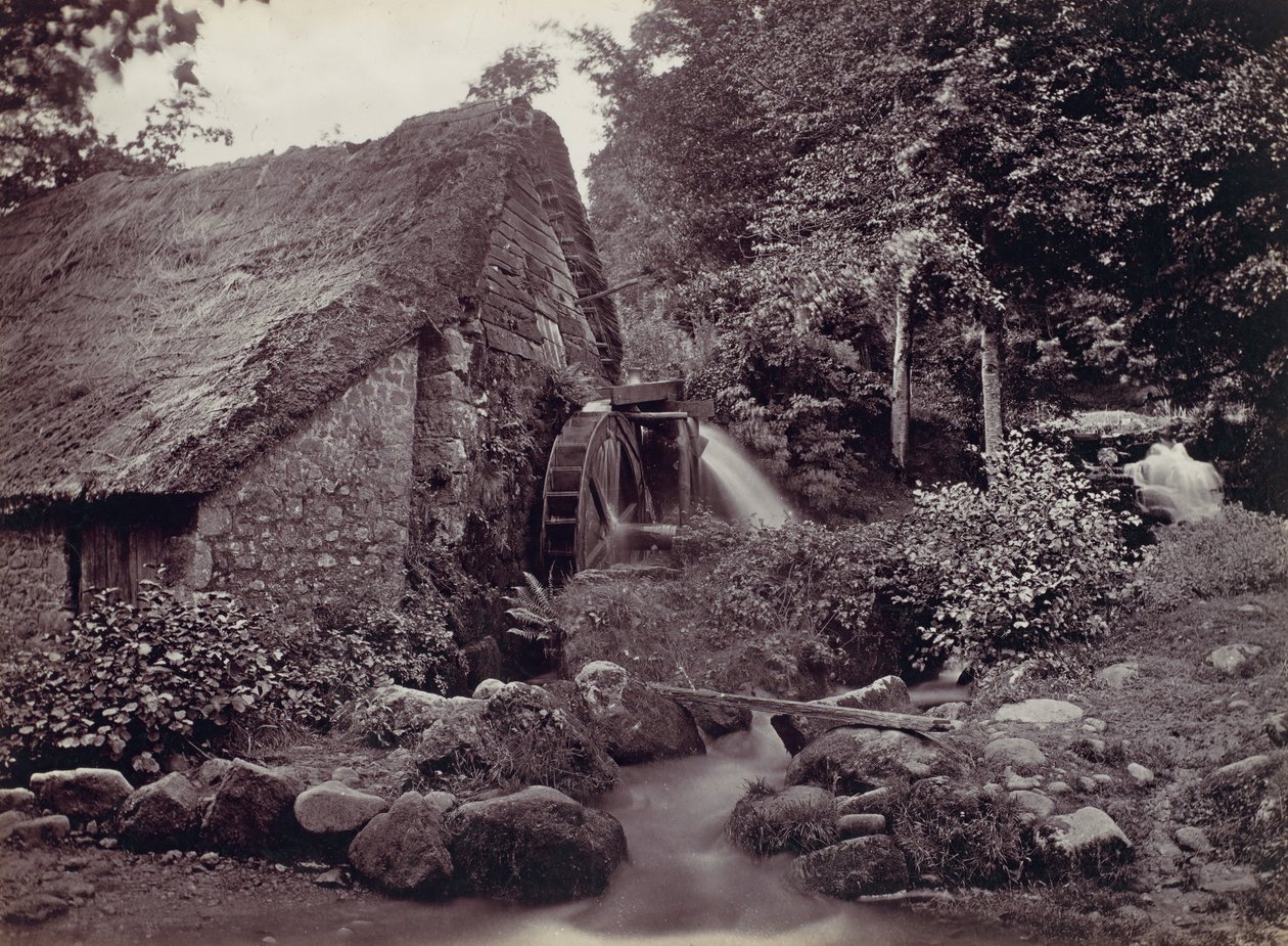 Chargford, Holy S. Mill, 1870-tallet. av Francis Bedford