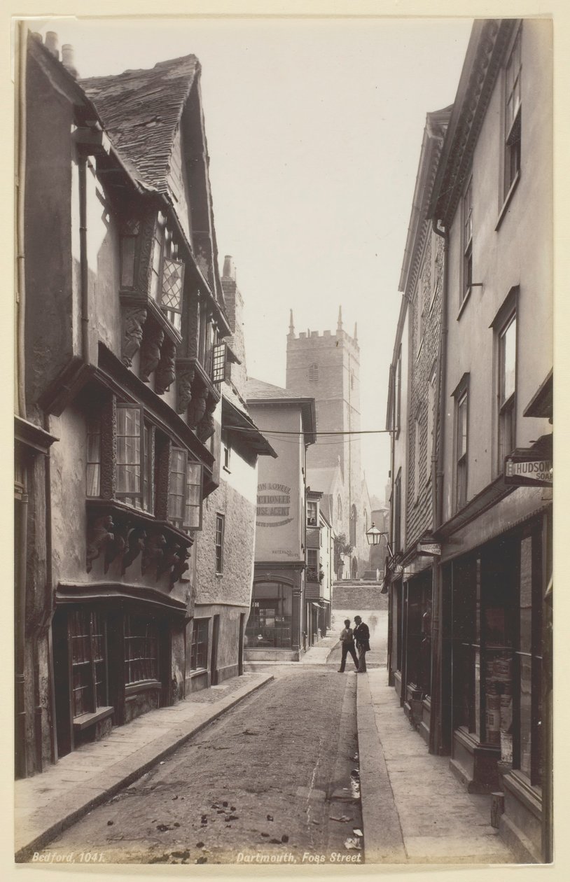 Dartmouth, Foss Street, 186094. av Francis Bedford