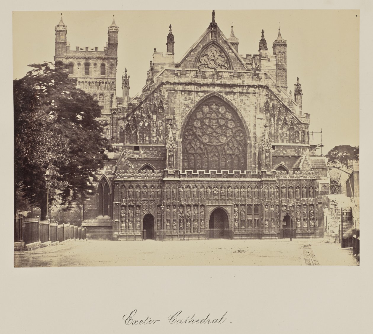 Exeter-katedralen av Francis Bedford