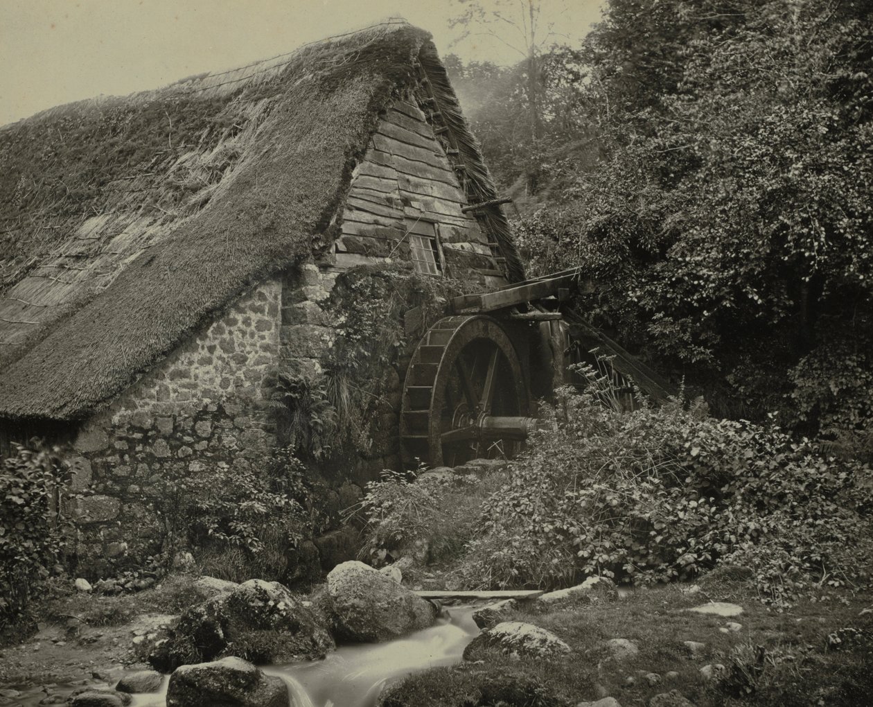 Holy Street Mill, slutten av 1860-tallet. av Francis Bedford
