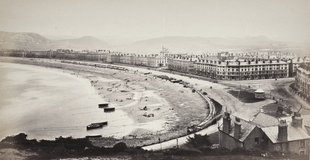 Llandudno sett ovenfor badene (684) av Francis Bedford