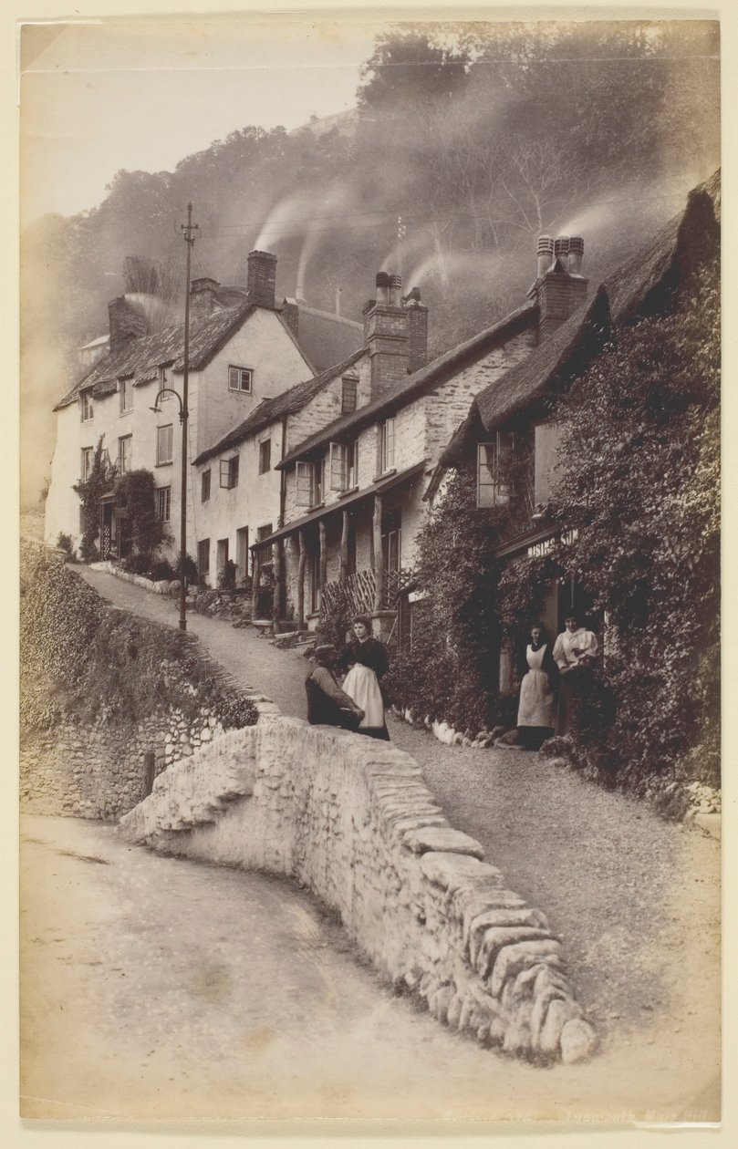 Lynmouth, Mars Hill, 186094. av Francis Bedford