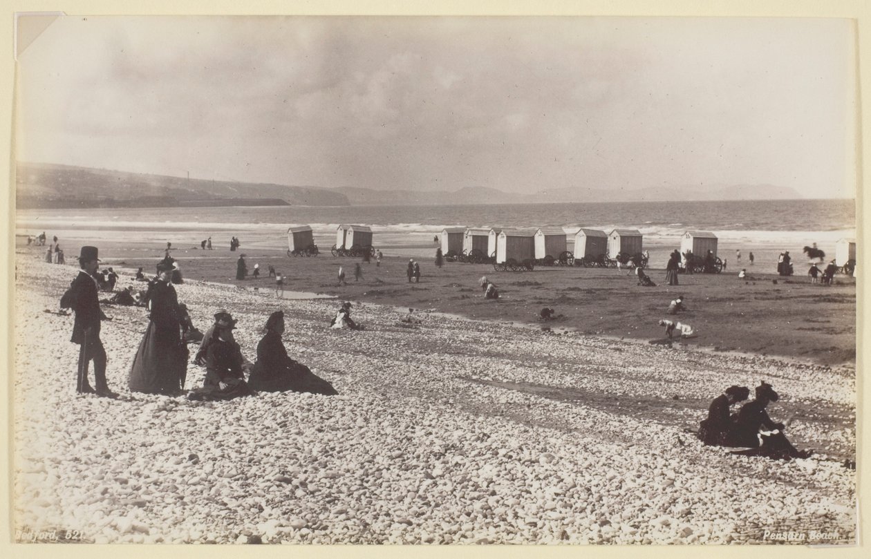 Pensarn strand av Francis Bedford