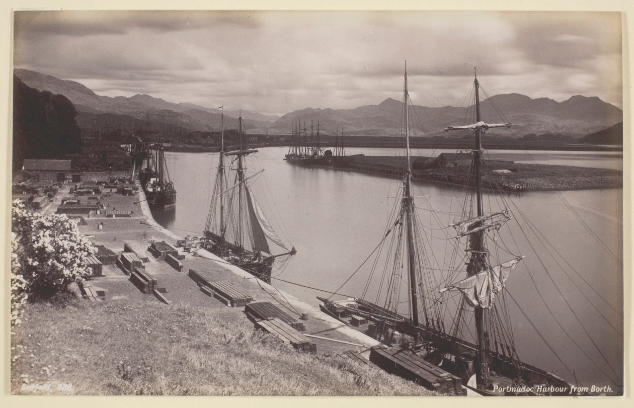 Porthmadog havn fra fødselen av Francis Bedford