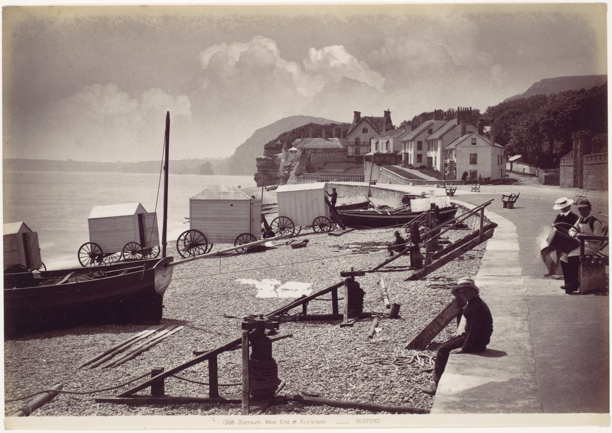 Sidmouth, vestenden av esplanaden av Francis Bedford