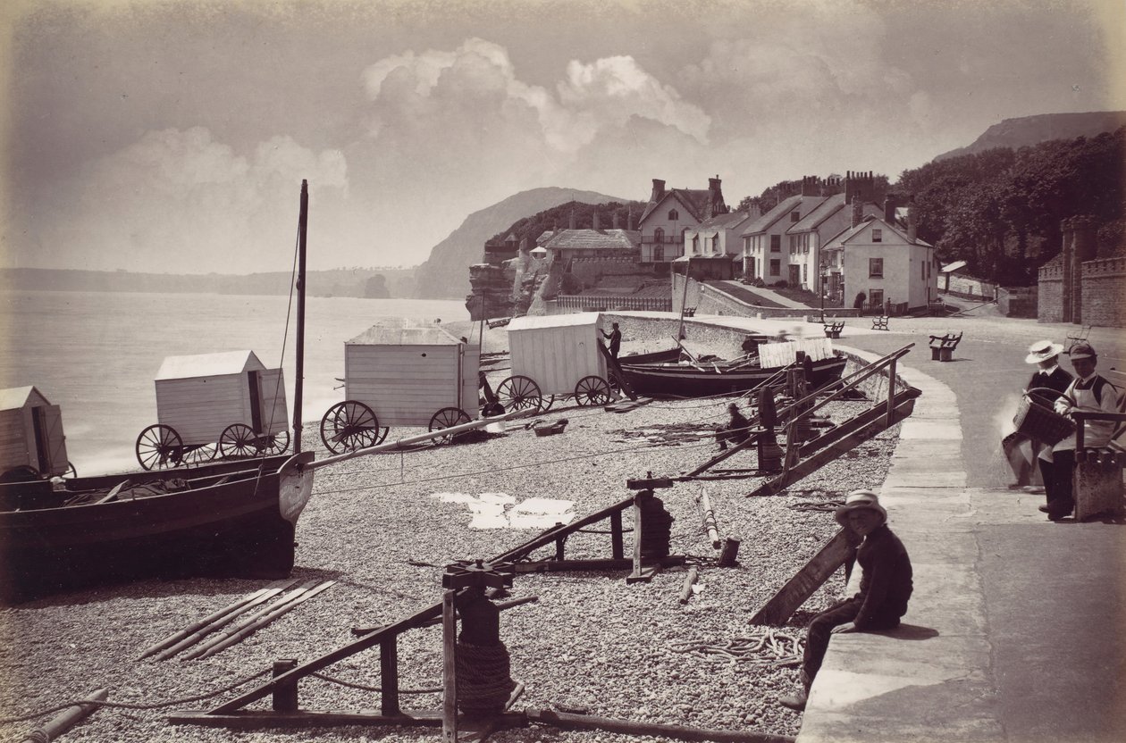 Sidmount, vestenden av Esplanade, 1870-tallet. av Francis Bedford