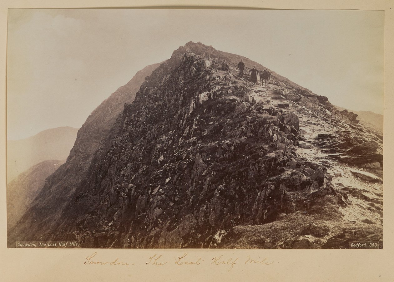 Snowdon - den siste halve milen av Francis Bedford