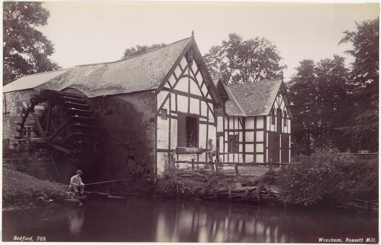 Wrexham, Rossett mølle av Francis Bedford