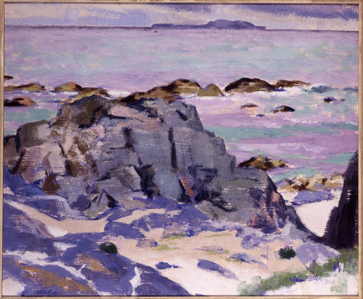 Lunga ovenfra Mermaids, Iona (olje på lerret) av Francis Campbell Boileau Cadell