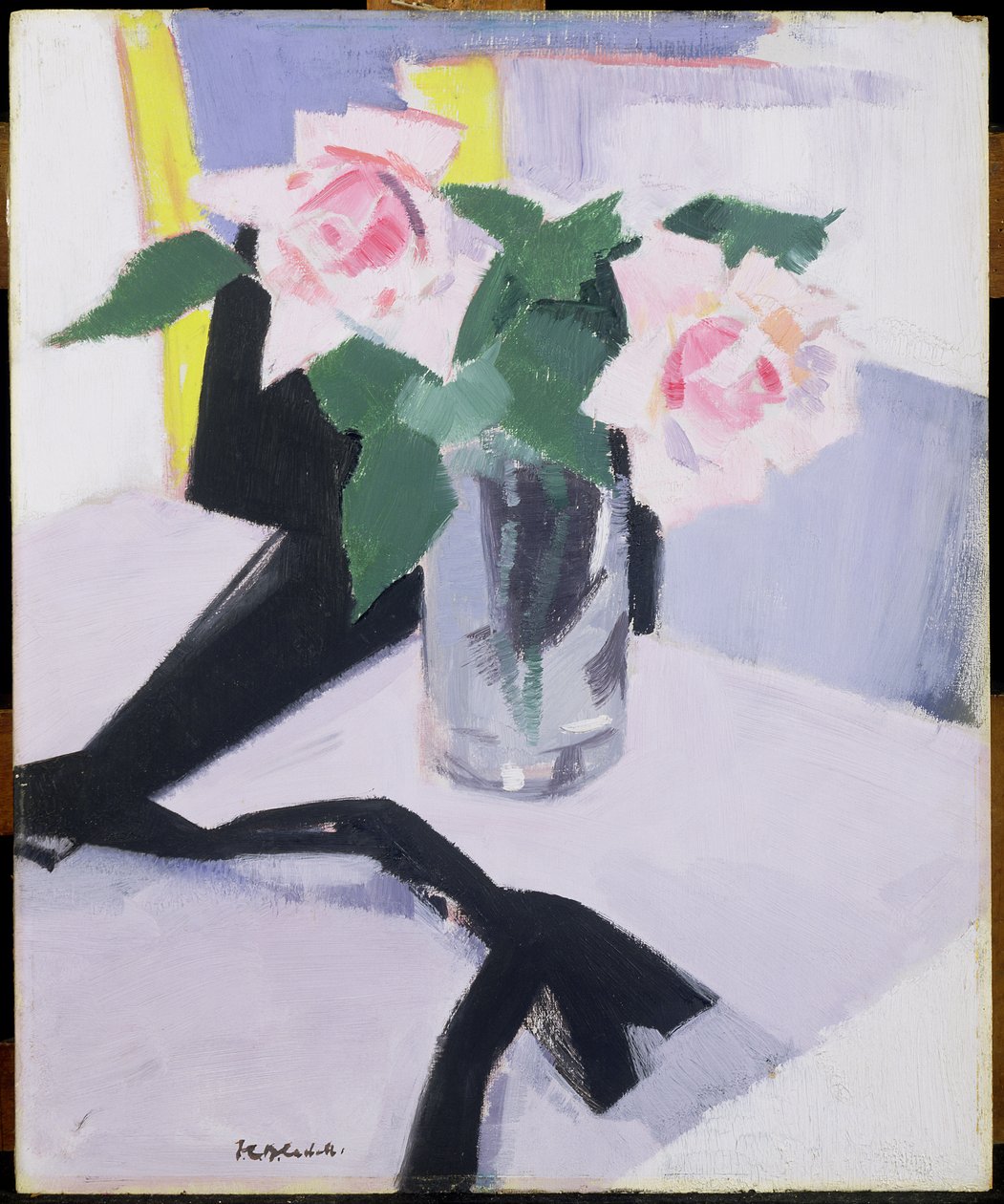 Roses at Cassis, 1921 (olje på kryssfiner) av Francis Campbell Boileau Cadell