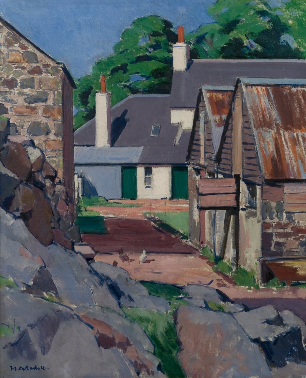 Farmen, Isle of Mull av Francis Campbell Boileau Cadell