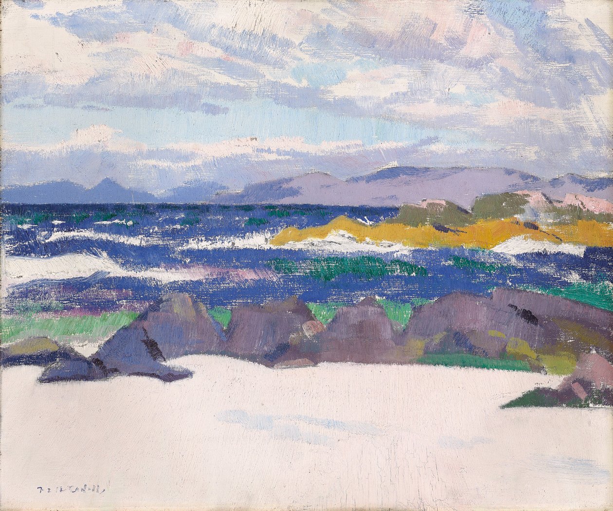 The Shoreline, Iona av Francis Campbell Boileau Cadell