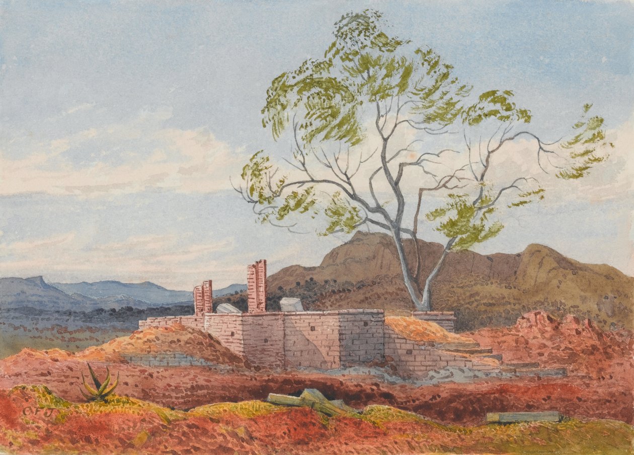 Ruin ved Agoola, Tigre av Francis Cornelius James