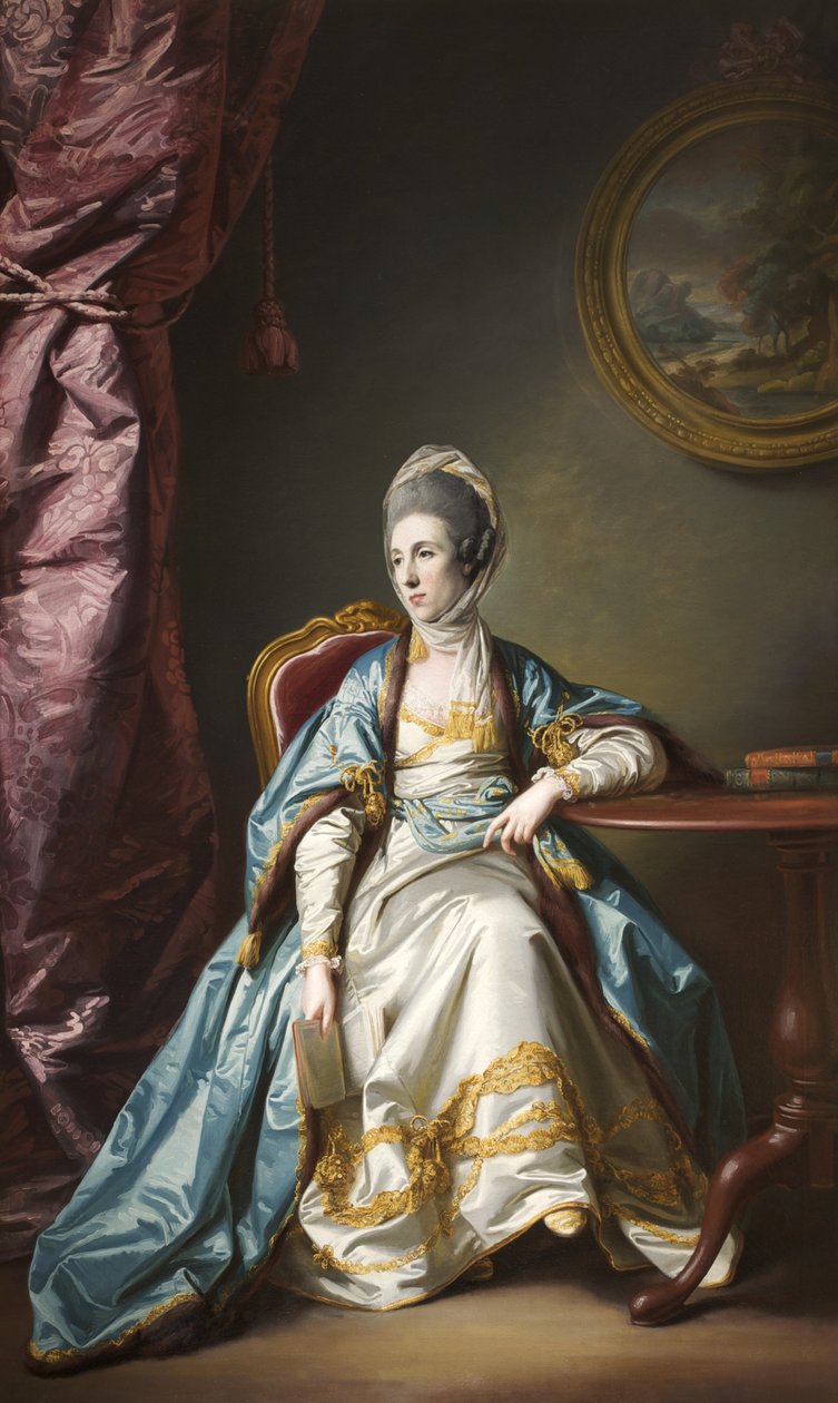 Catherine Fleming, Lady Leicester av Francis Cotes