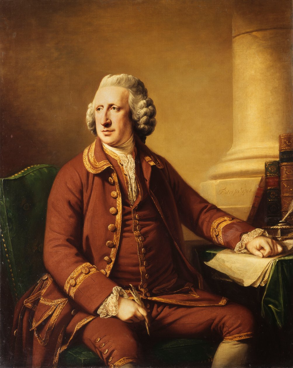 Portrett av Charles Howard av Francis Cotes