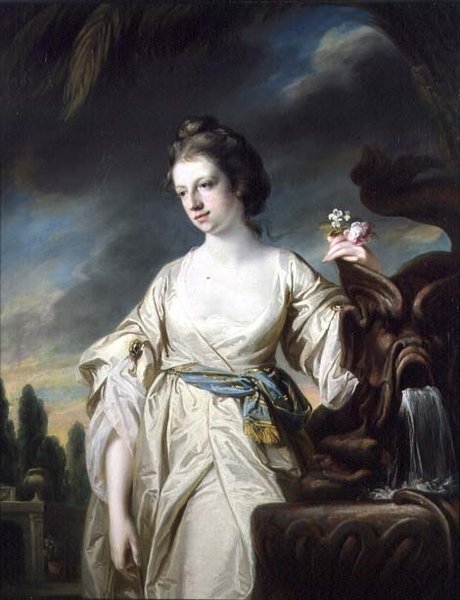 Portrett av fru Richard Miles av Francis Cotes