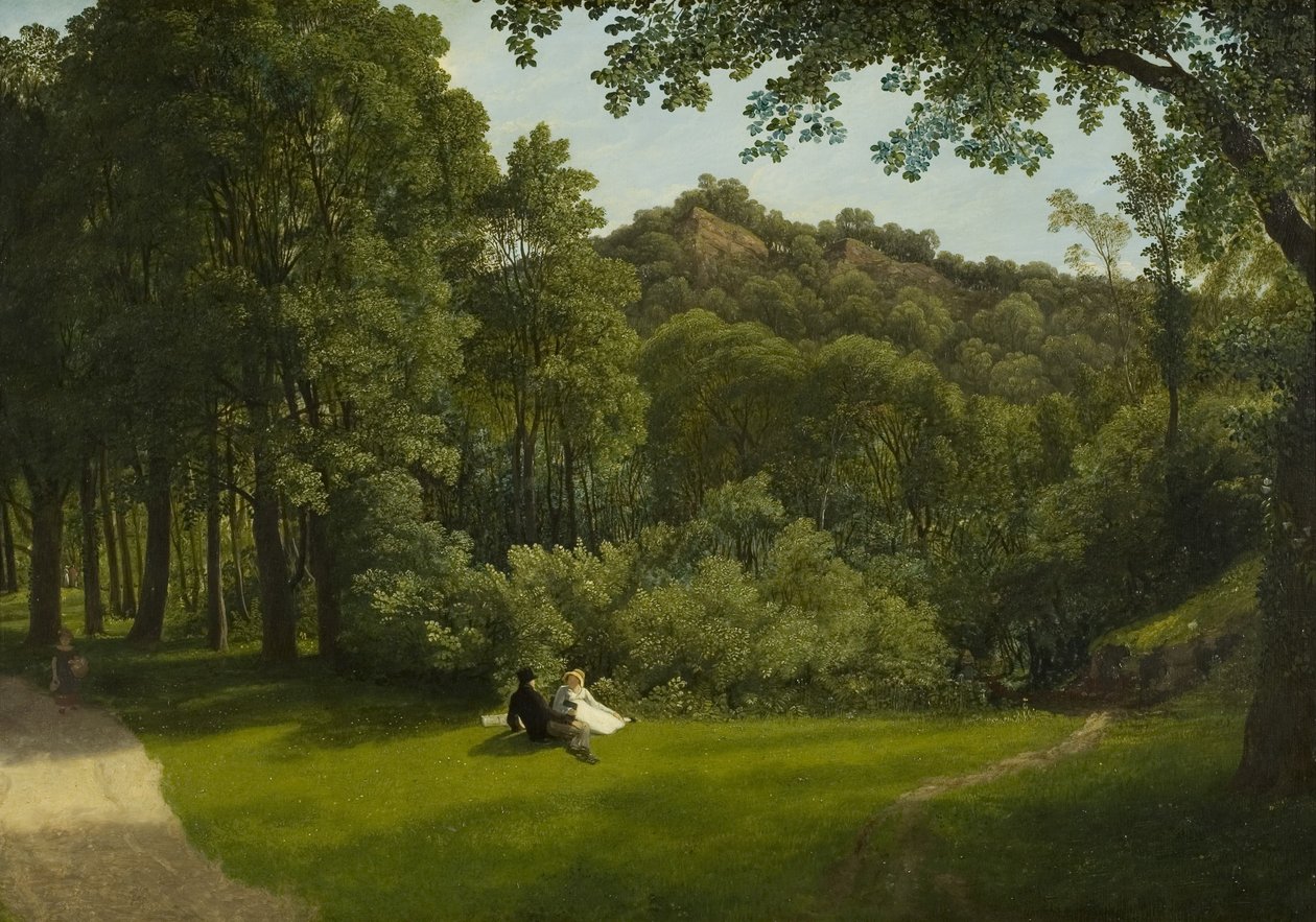 En scene i Leigh Woods, 1822 av Francis Danby
