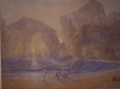 Feer på bredden av Francis Danby