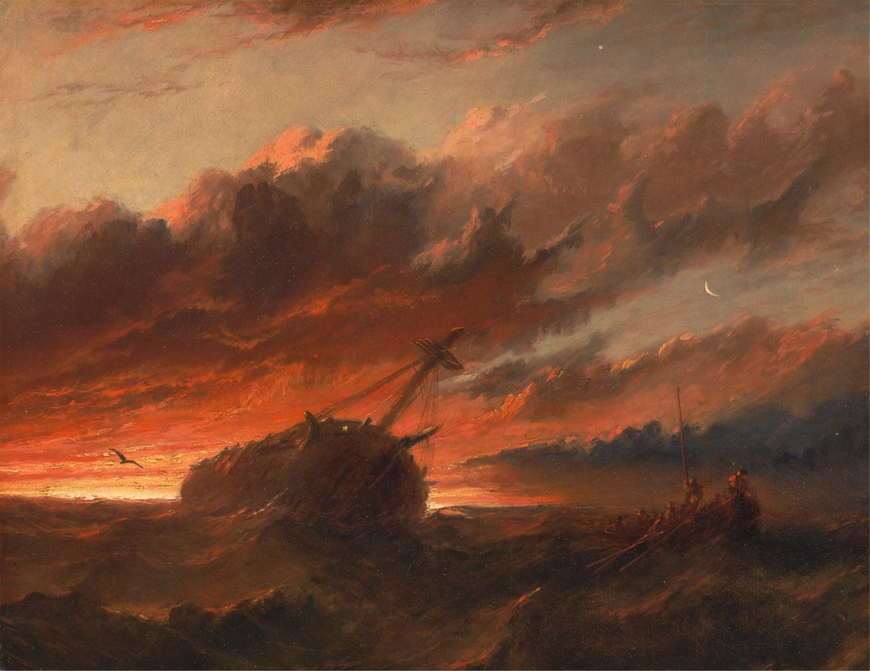 Skipsvrak av Francis Danby
