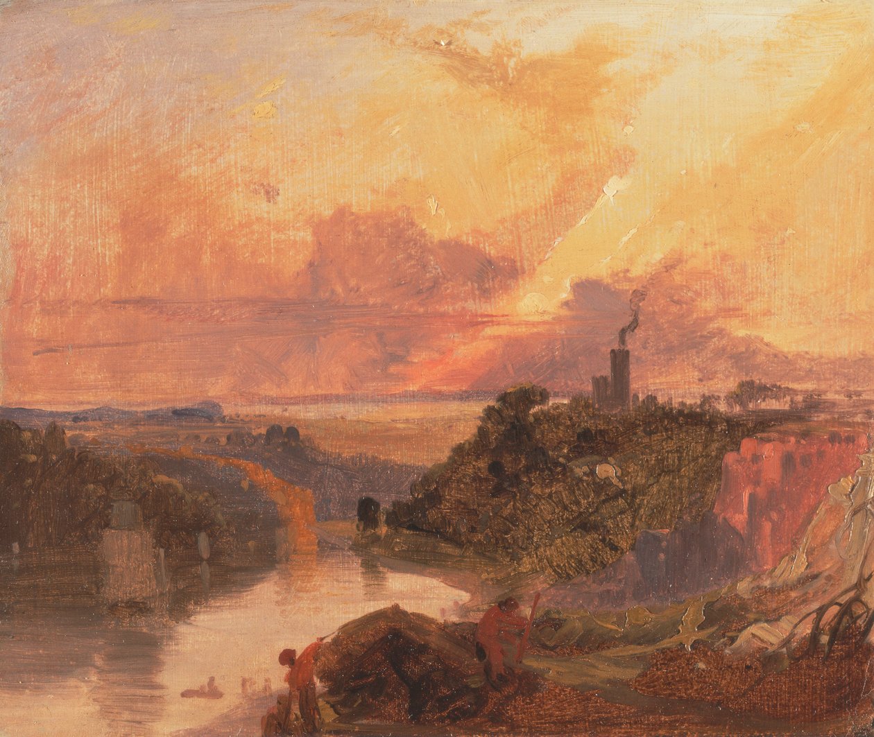 Avon-juvet ved solnedgang av Francis Danby