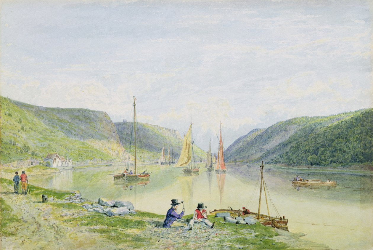 Avon Gorge fra under Sea Walls av Francis Danby