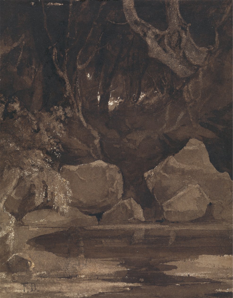 The Haunted Wood av Francis Danby