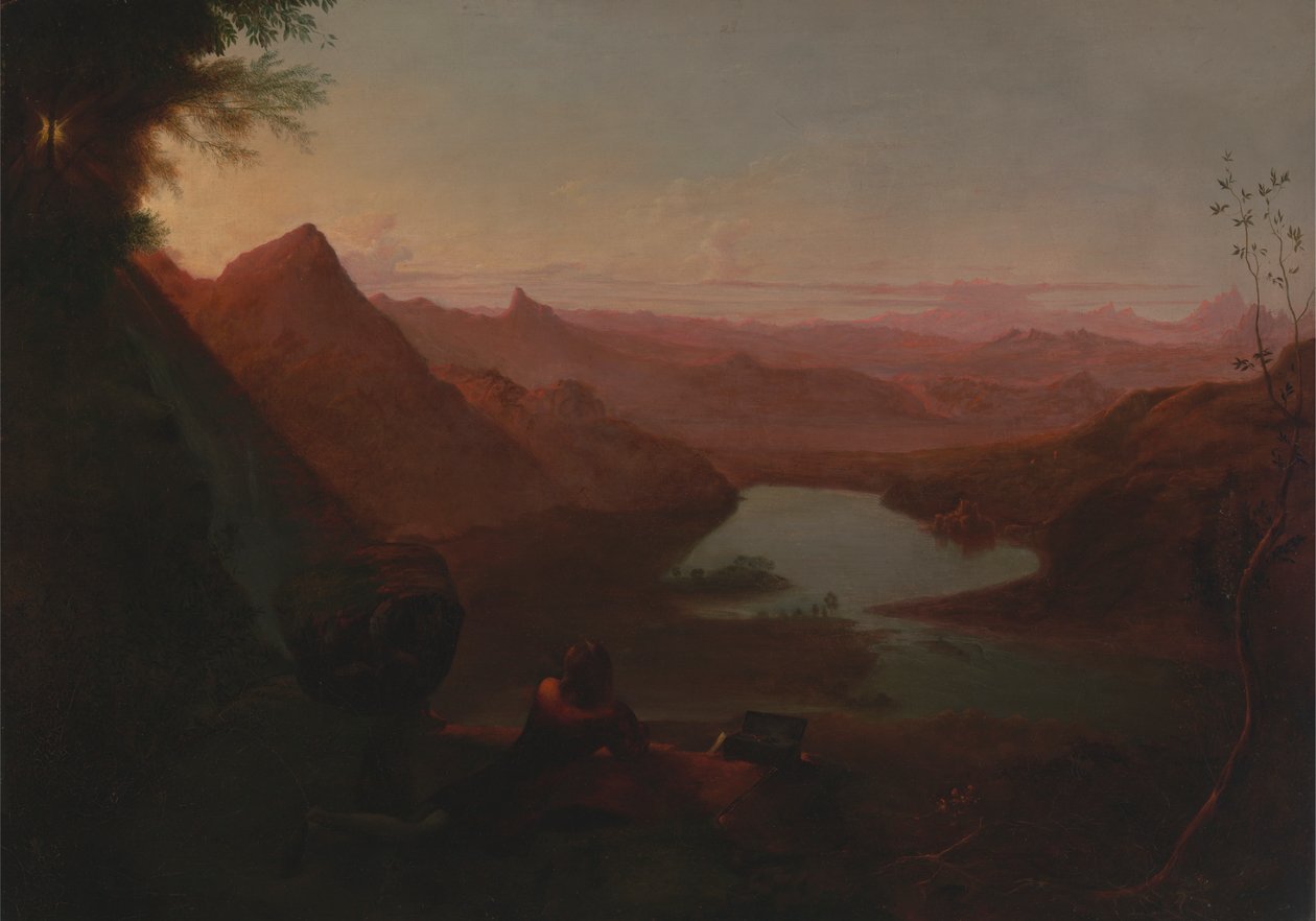 The Painter's Holiday [1844, Royal Academy of Arts, London, utstillingskatalog] av Francis Danby