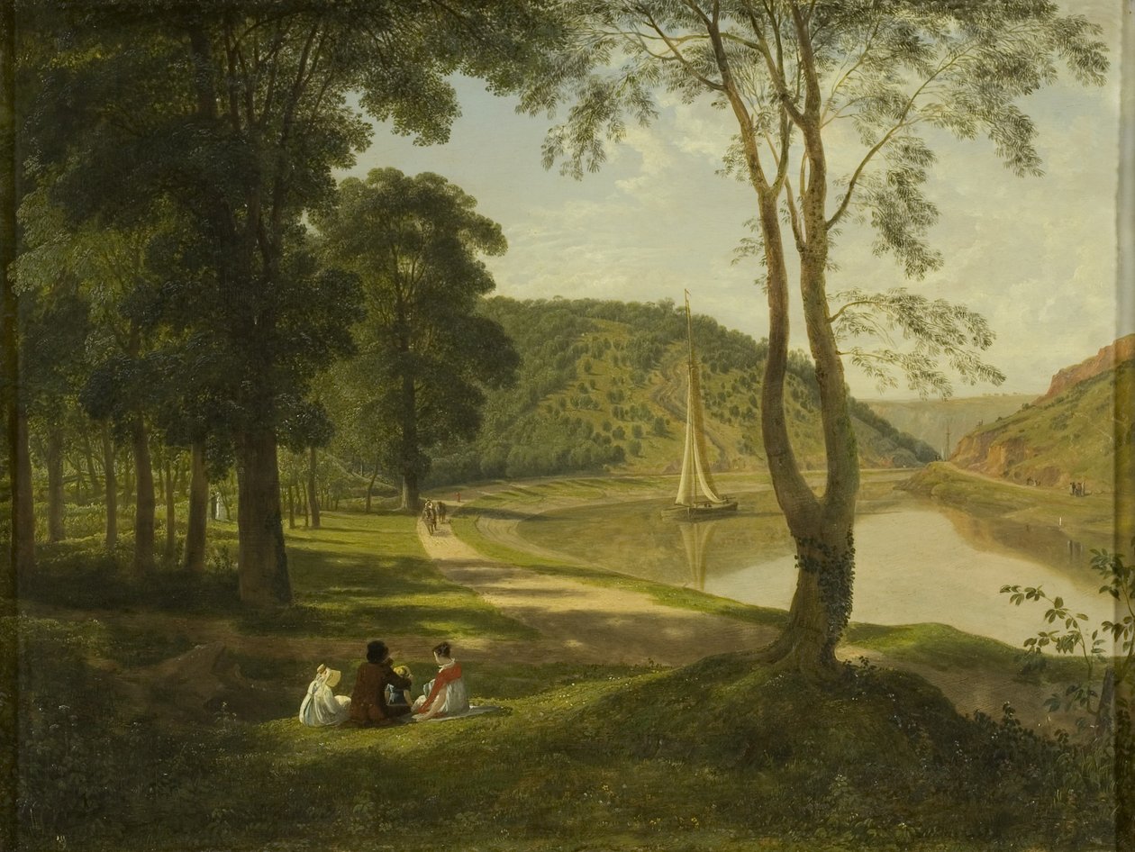 Utsikt over Avon Gorge av Francis Danby