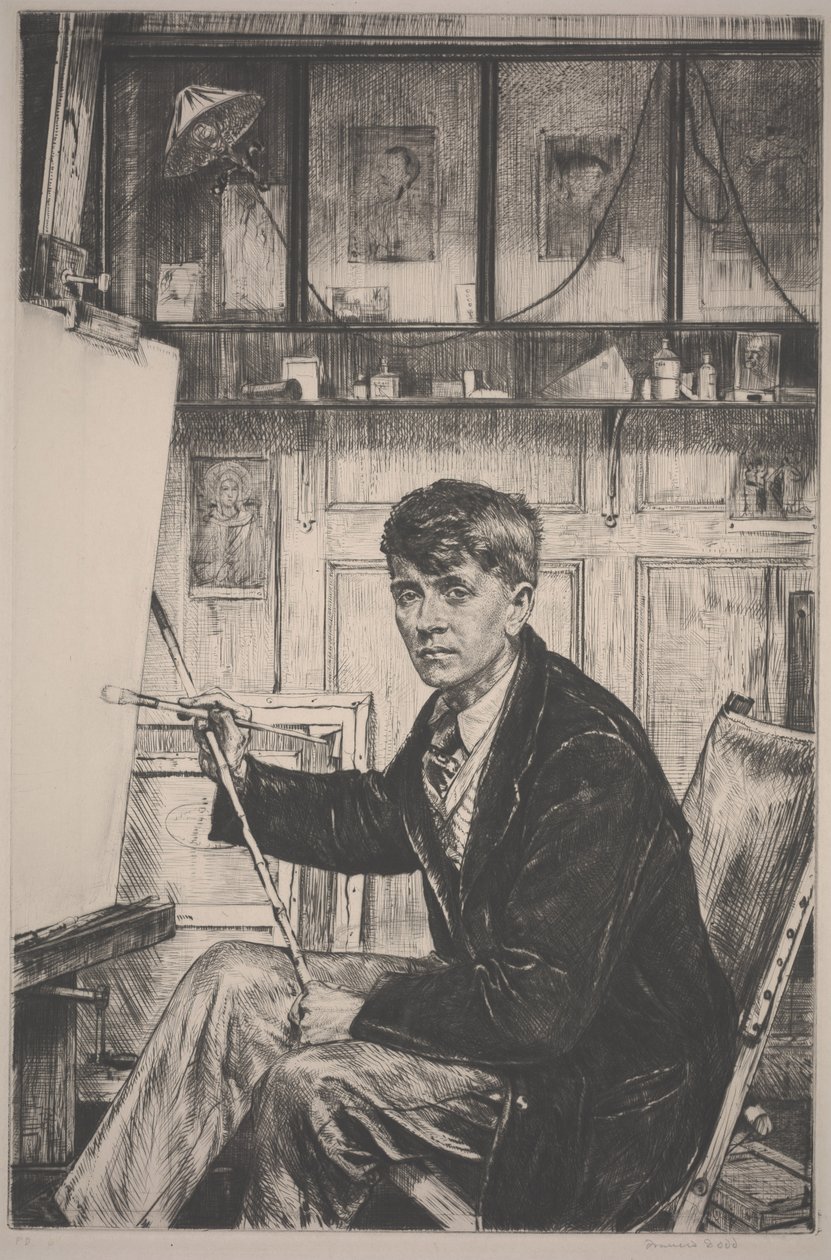 Charles Cundall av Francis Dodd